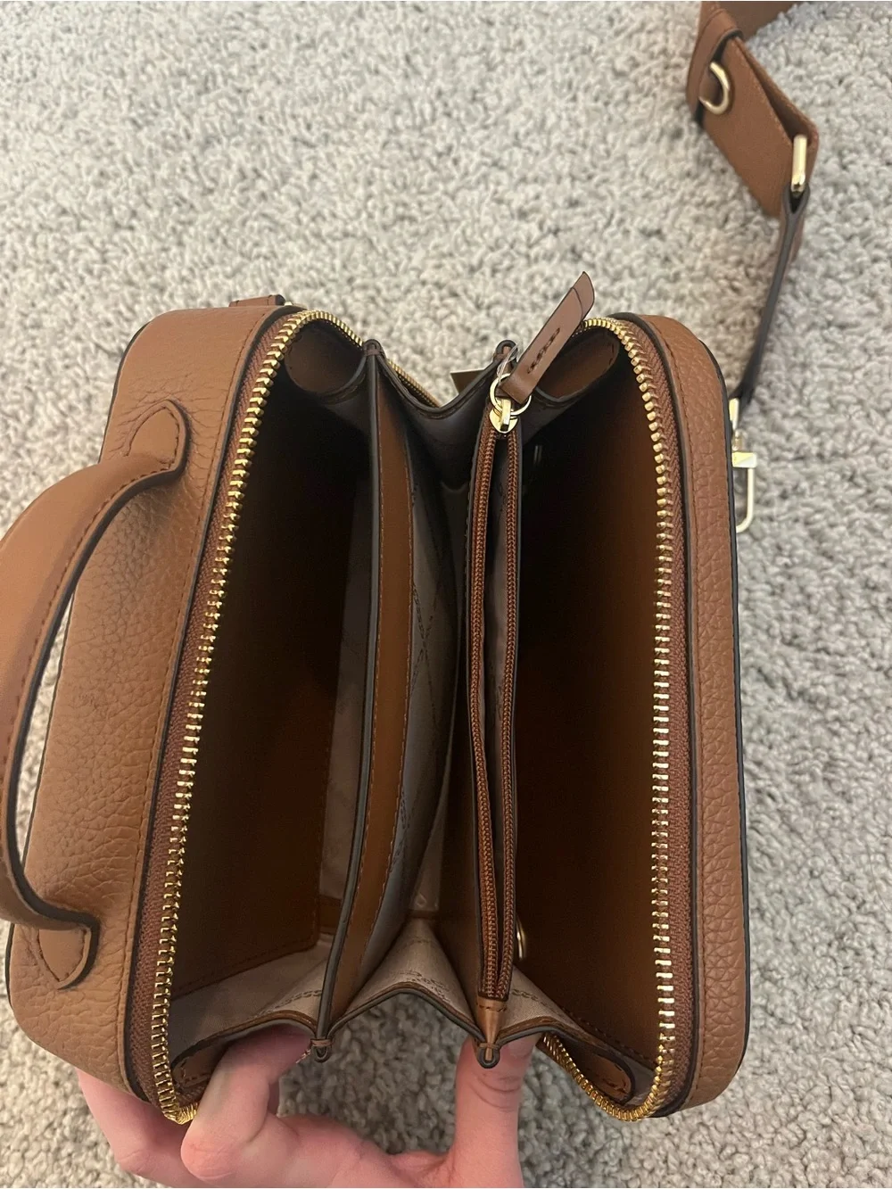 NWT Michael Kors Estelle Small Trunk Crossbody Bag
